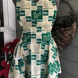USF hostess or game day apron.